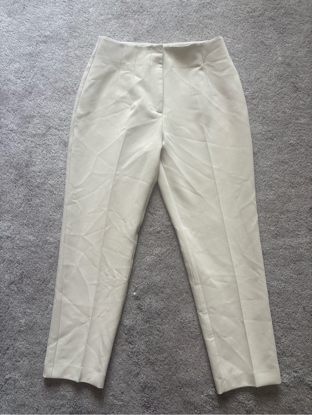 Abercrombie & Fitch Cream Tailored Women’s Pants